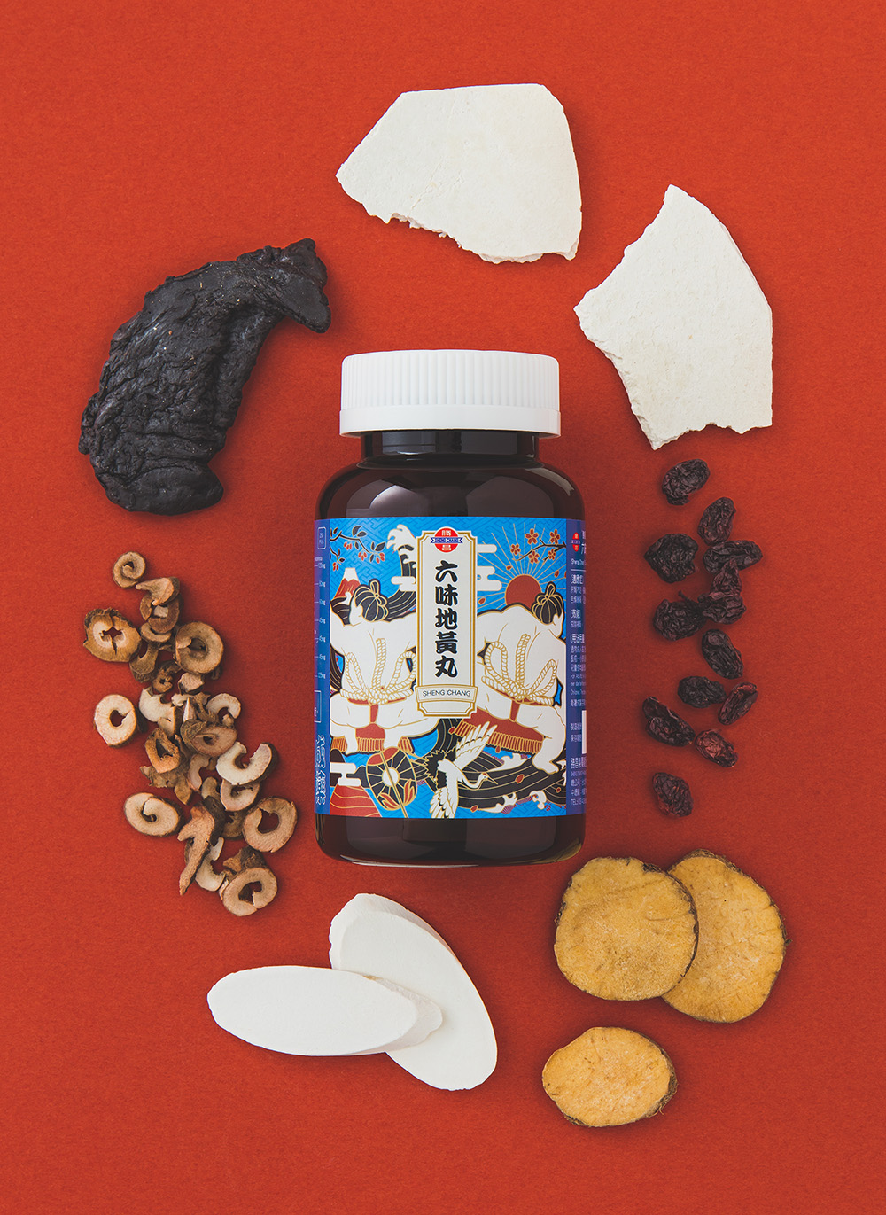 六味地黃丸的中藥材組成